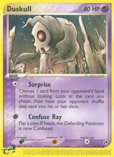Duskull — EX Sandstorm