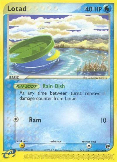 Lotad — EX Sandstorm