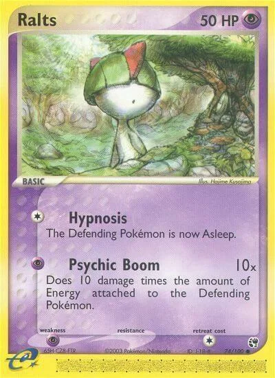 Ralts — EX Sandstorm