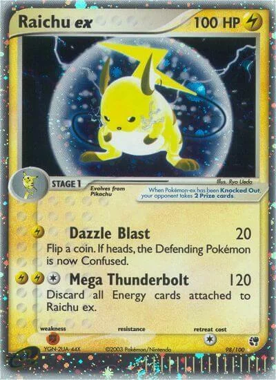 Raichu ex — EX Sandstorm