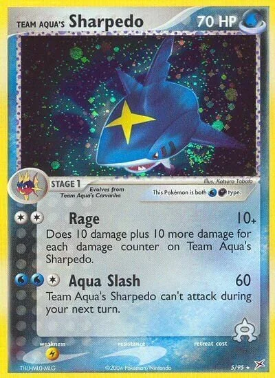 Team Aqua's Sharpedo — EX Team Magma vs Team Aqua