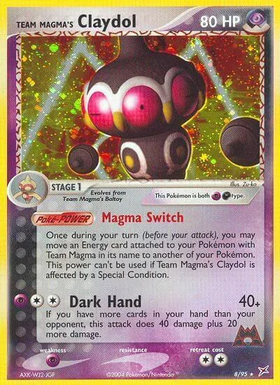 Team Magma's Claydol — EX Team Magma vs Team Aqua