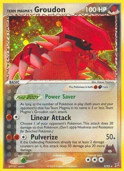 Team Magma's Groudon — EX Team Magma vs Team Aqua