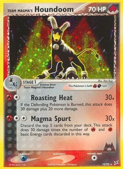 Team Magma's Houndoom — EX Team Magma vs Team Aqua