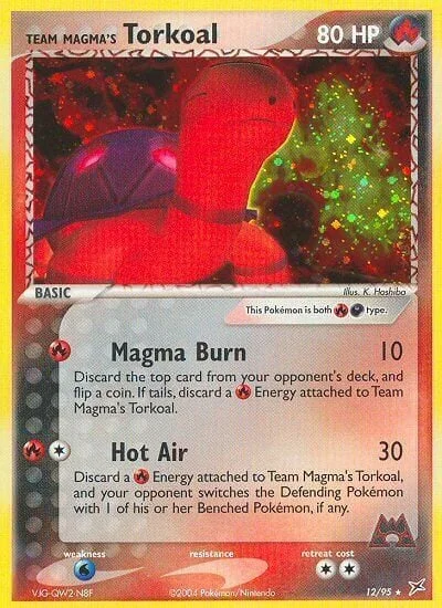 Team Magma's Torkoal — EX Team Magma vs Team Aqua