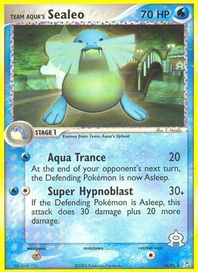 Team Aqua's Sealeo — EX Team Magma vs Team Aqua