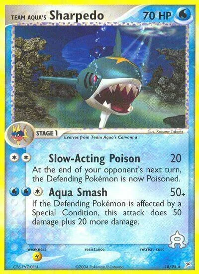 Team Aqua's Sharpedo — EX Team Magma vs Team Aqua