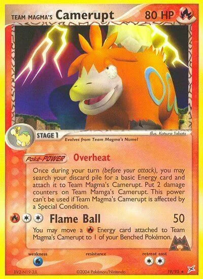 Team Magma's Camerupt — EX Team Magma vs Team Aqua