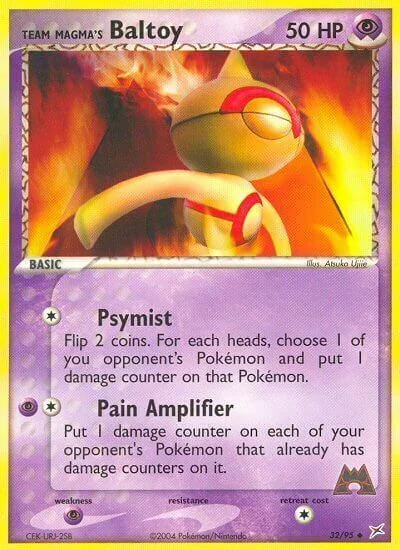 Team Magma's Baltoy — EX Team Magma vs Team Aqua