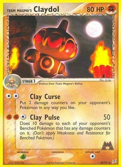 Team Magma's Claydol — EX Team Magma vs Team Aqua