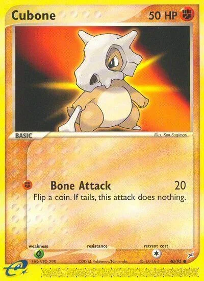 Cubone — EX Team Magma vs Team Aqua