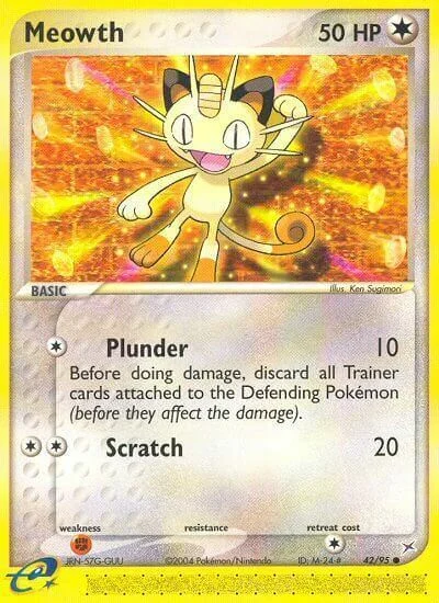 Meowth — EX Team Magma vs Team Aqua