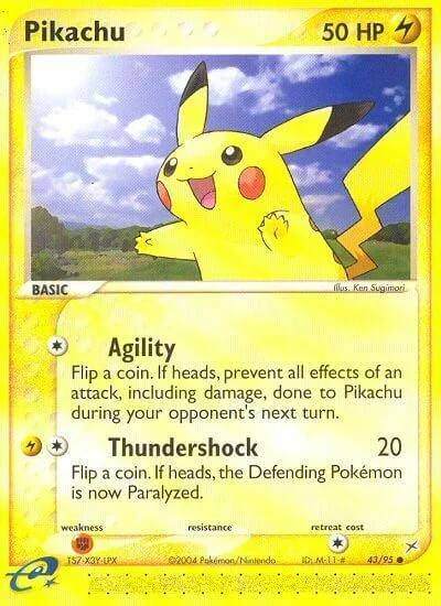Pikachu — EX Team Magma vs Team Aqua