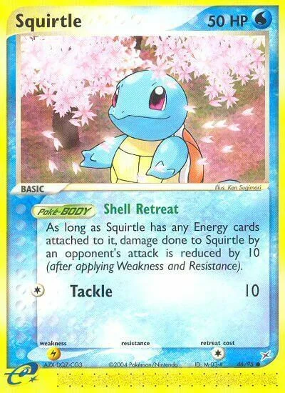 Squirtle — EX Team Magma vs Team Aqua
