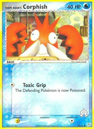 Team Aqua's Corphish — EX Team Magma vs Team Aqua