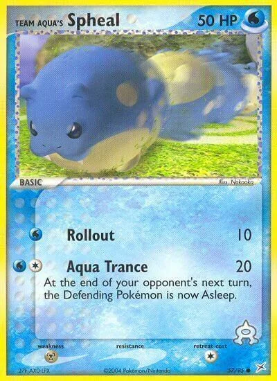 Team Aqua's Spheal — EX Team Magma vs Team Aqua