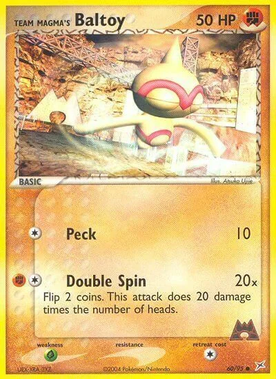 Team Magma's Baltoy — EX Team Magma vs Team Aqua