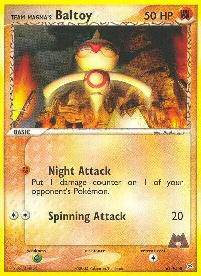 Team Magma's Baltoy — EX Team Magma vs Team Aqua