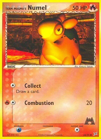 Team Magma's Numel — EX Team Magma vs Team Aqua