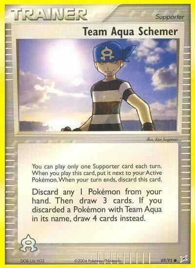 Team Aqua Schemer — EX Team Magma vs Team Aqua