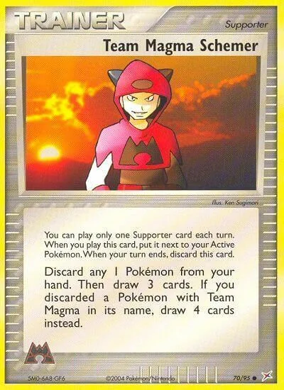 Team Magma Schemer — EX Team Magma vs Team Aqua