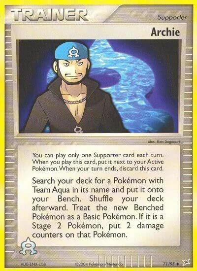 Archie — EX Team Magma vs Team Aqua