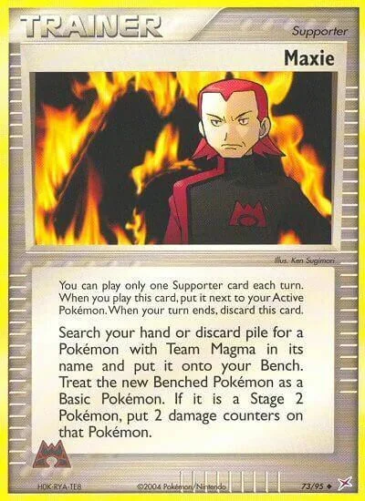 Maxie — EX Team Magma vs Team Aqua