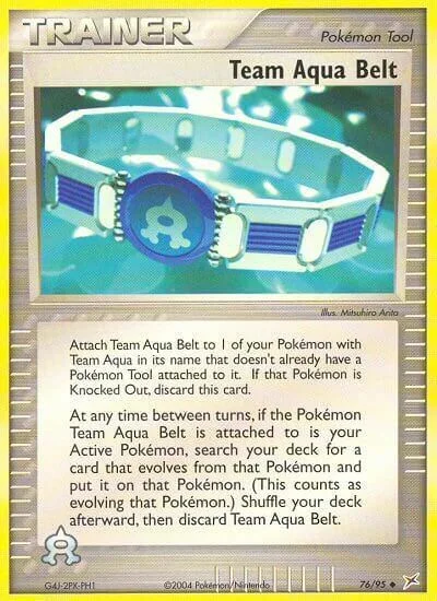Team Aqua Belt — EX Team Magma vs Team Aqua