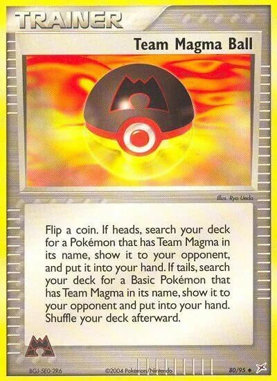 Team Magma Ball — EX Team Magma vs Team Aqua