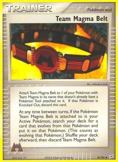 Team Magma Belt — EX Team Magma vs Team Aqua