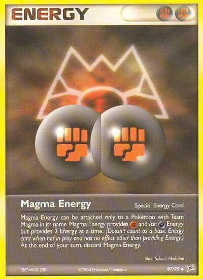 Magma Energy — EX Team Magma vs Team Aqua