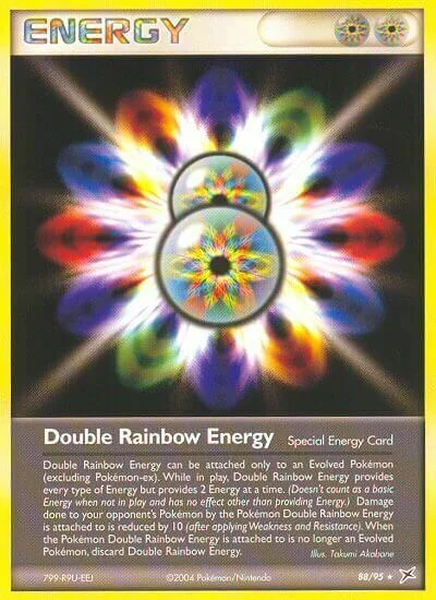 Double Rainbow Energy — EX Team Magma vs Team Aqua