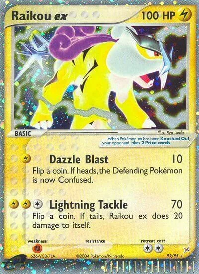 Raikou ex — EX Team Magma vs Team Aqua