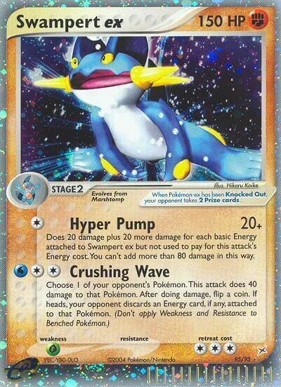 Swampert ex — EX Team Magma vs Team Aqua