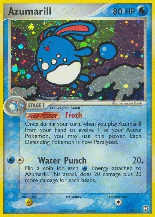 Azumarill — EX Team Rocket Returns