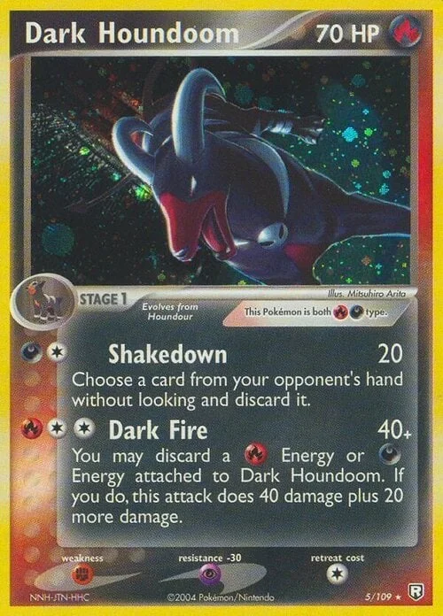 Dark Houndoom — EX Team Rocket Returns