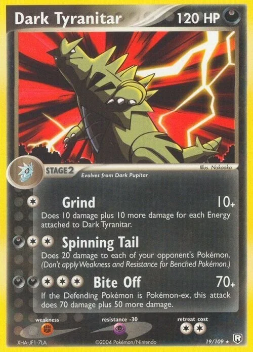 Dark Tyranitar — EX Team Rocket Returns