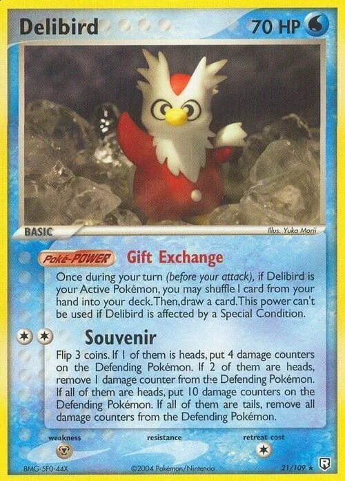 Delibird — EX Team Rocket Returns