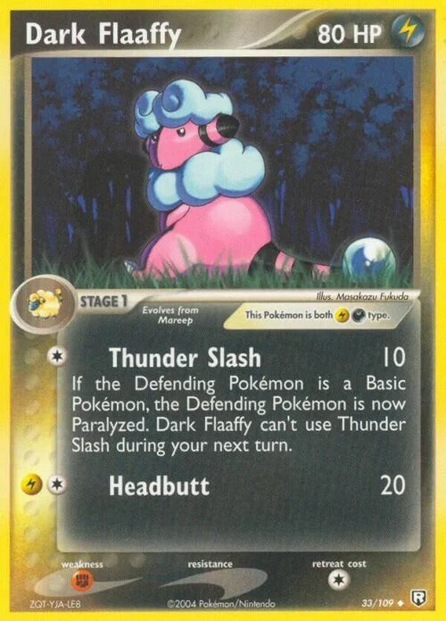 Dark Flaaffy — EX Team Rocket Returns