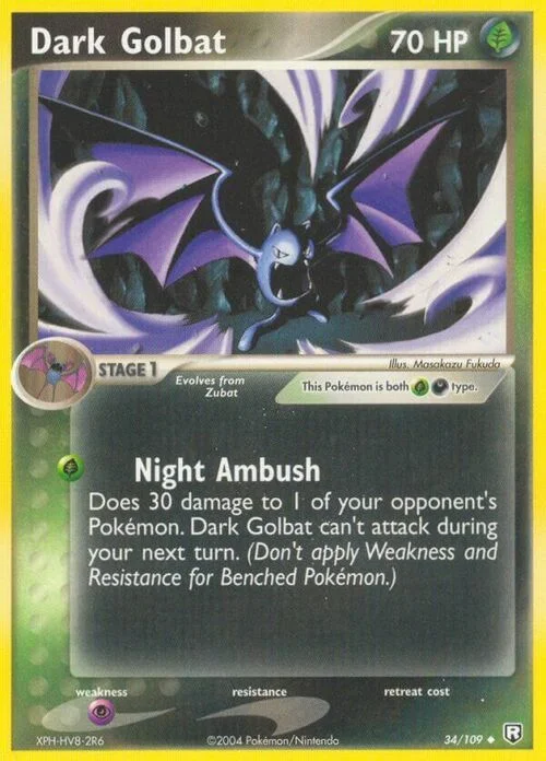 Dark Golbat — EX Team Rocket Returns