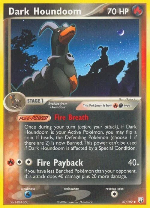 Dark Houndoom — EX Team Rocket Returns