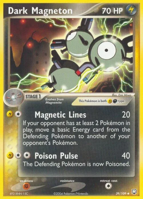 Dark Magneton — EX Team Rocket Returns