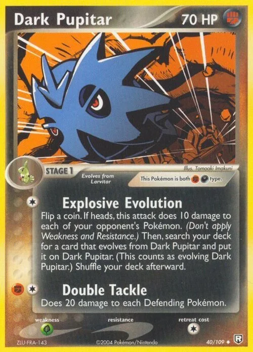 Dark Pupitar — EX Team Rocket Returns
