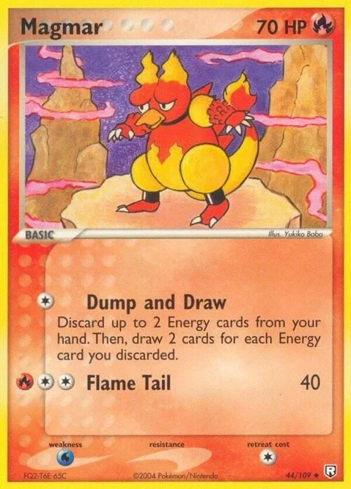 Magmar — EX Team Rocket Returns