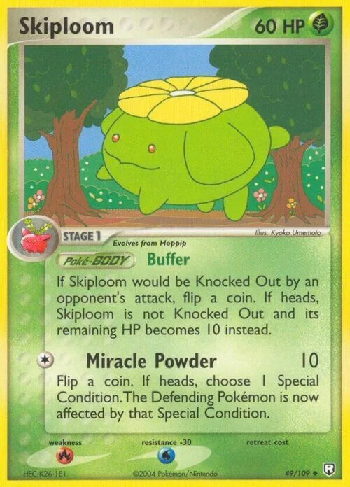 Skiploom — EX Team Rocket Returns