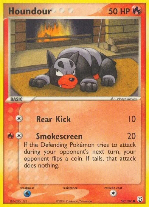 Houndour — EX Team Rocket Returns