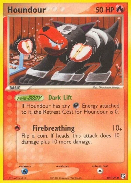 Houndour — EX Team Rocket Returns