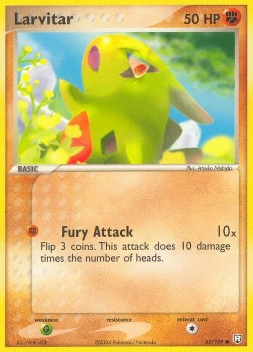 Larvitar — EX Team Rocket Returns