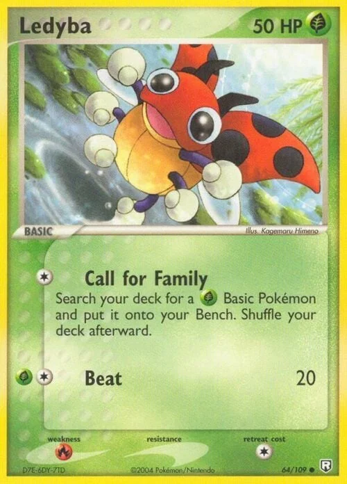 Ledyba — EX Team Rocket Returns