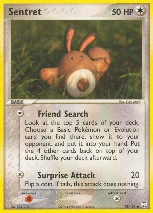 Sentret — EX Team Rocket Returns
